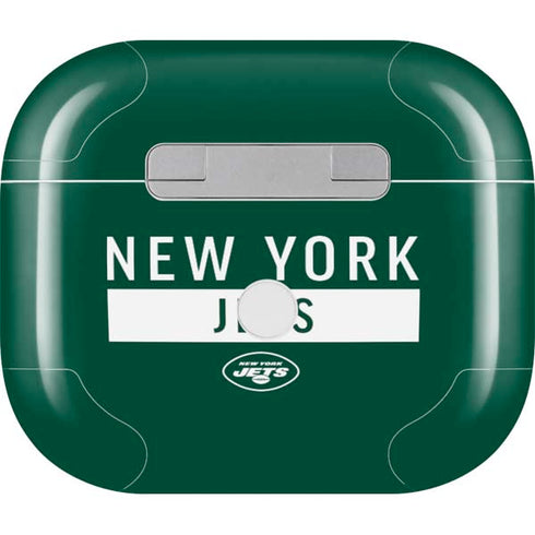 NFL New York Jets Green Performance Series Apple AirPods (3rd Gen 2021) Skin