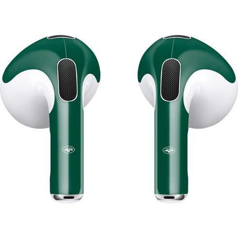 NFL New York Jets Green Performance Series Apple AirPods (3rd Gen 2021) Skin