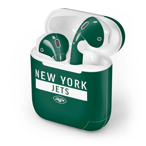 NFL New York Jets Green Performance Series Apple AirPods Skin
