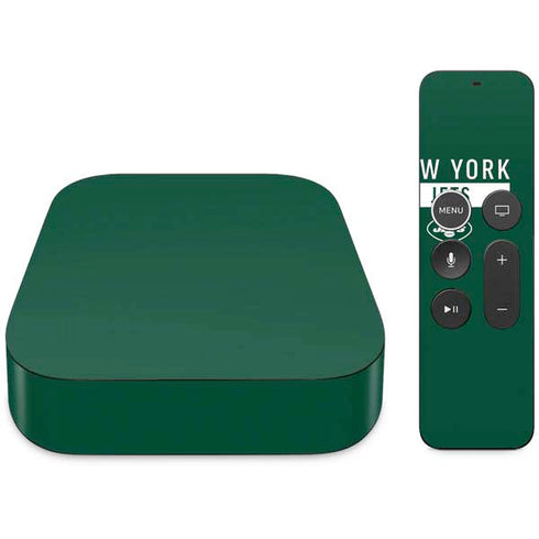 NFL New York Jets Green Performance Series Apple TV Skin