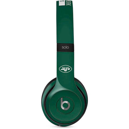 NFL New York Jets Green Performance Series Beats Solo 2 Wired Skin