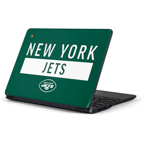 NFL New York Jets Green Performance Series Samsung Chromebook Skin