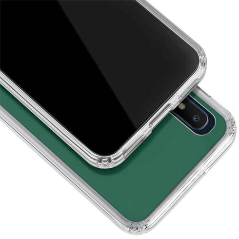 NFL New York Jets Green Performance Series Galaxy A10e Clear Case