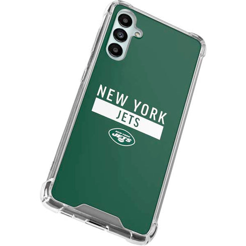 NFL New York Jets Green Performance Series Galaxy A14 5G Clear Case