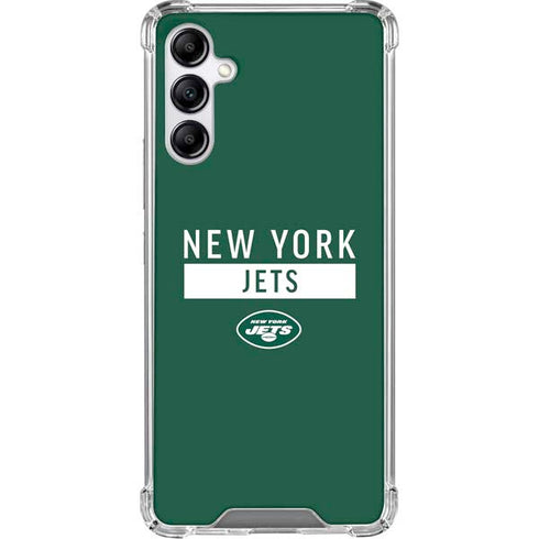 NFL New York Jets Green Performance Series Galaxy A15 5G Clear Case