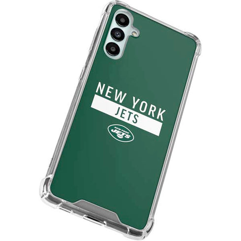 NFL New York Jets Green Performance Series Galaxy A15 5G Clear Case