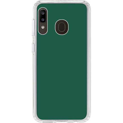 NFL New York Jets Green Performance Series Galaxy A20 Clear Case