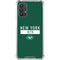 NFL New York Jets Green Performance Series Galaxy A32 5G Clear Case
