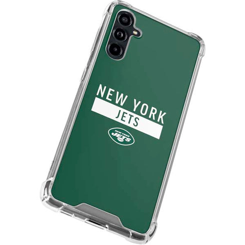 NFL New York Jets Green Performance Series Galaxy A54 5G Clear Case