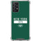 NFL New York Jets Green Performance Series Galaxy A72 5G Clear Case