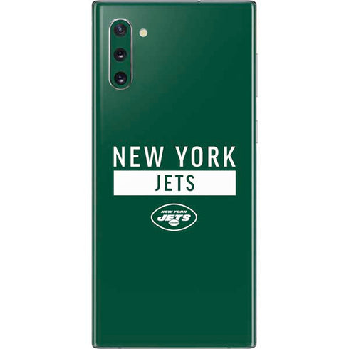 NFL New York Jets Green Performance Series Galaxy Note 10 Skin