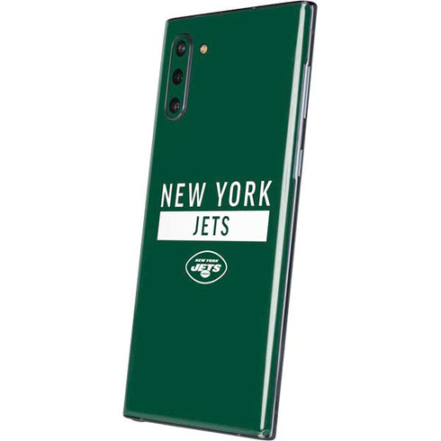 NFL New York Jets Green Performance Series Galaxy Note 10 Skin