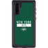 NFL New York Jets Green Performance Series Galaxy Note 10 Waterproof Case