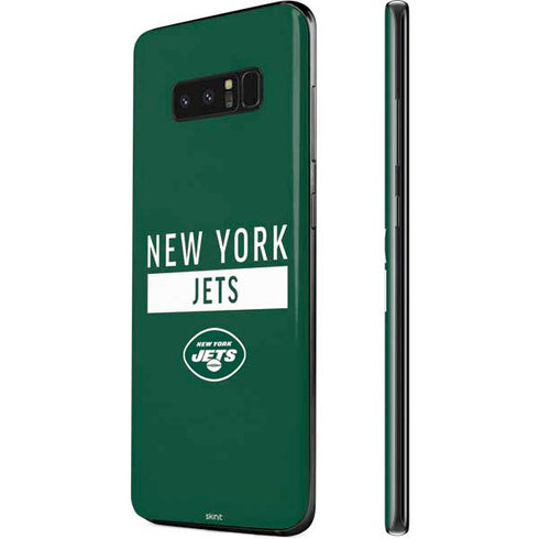NFL New York Jets Green Performance Series Galaxy Note 8 Skin