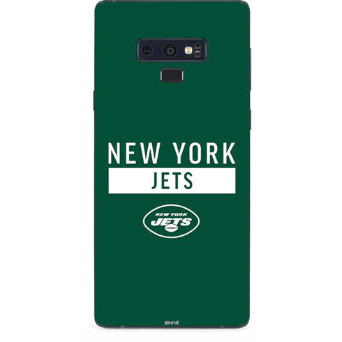 NFL New York Jets Green Performance Series Galaxy Note 9 Skin