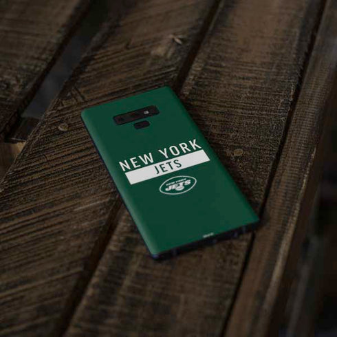 NFL New York Jets Green Performance Series Galaxy Note 9 Skin