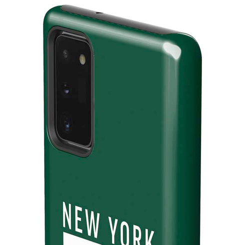 NFL New York Jets Green Performance Series Galaxy Note20 5G Pro Case