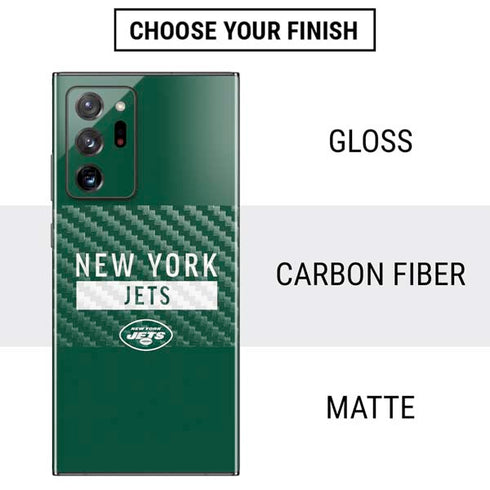 NFL New York Jets Green Performance Series Galaxy Note20 Ultra 5G Skin