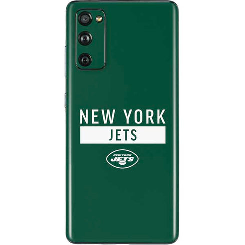 NFL New York Jets Green Performance Series Galaxy S20 Fan Edition Skin