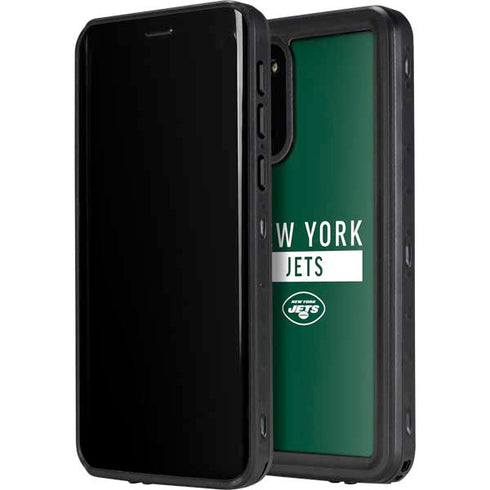 NFL New York Jets Green Performance Series Galaxy S20 Plus Waterproof Case