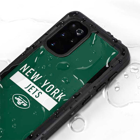 NFL New York Jets Green Performance Series Galaxy S20 Plus Waterproof Case