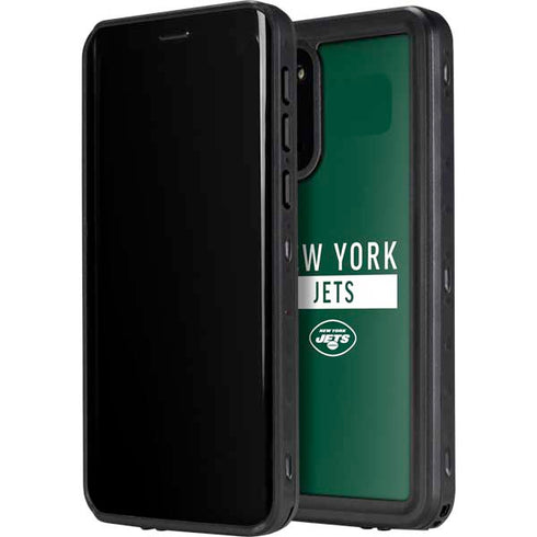 NFL New York Jets Green Performance Series Galaxy S20 Waterproof Case