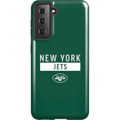 NFL New York Jets Green Performance Series Galaxy S21 5G Pro Case