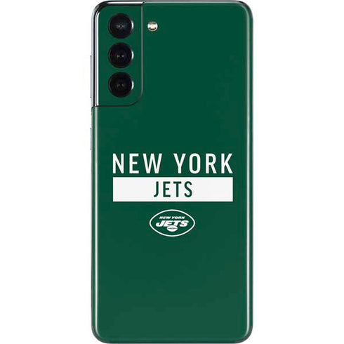NFL New York Jets Green Performance Series Galaxy S21 5G Skin