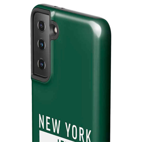 NFL New York Jets Green Performance Series Galaxy S21 FE Pro Case