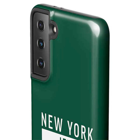 NFL New York Jets Green Performance Series Galaxy S21 Plus 5G Pro Case