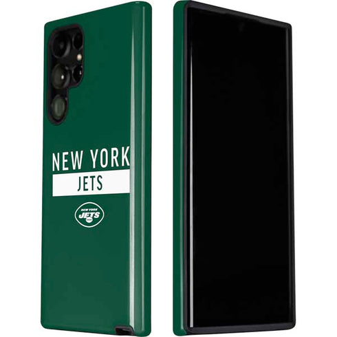 NFL New York Jets Green Performance Series Galaxy S22 Ultra Pro Case
