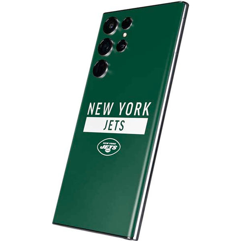 NFL New York Jets Green Performance Series Galaxy S22 Ultra Skin