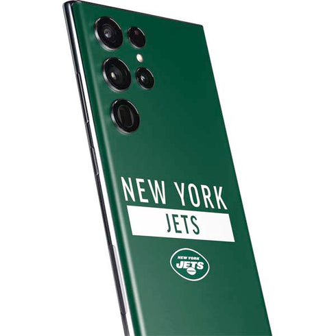 NFL New York Jets Green Performance Series Galaxy S22 Ultra Skin