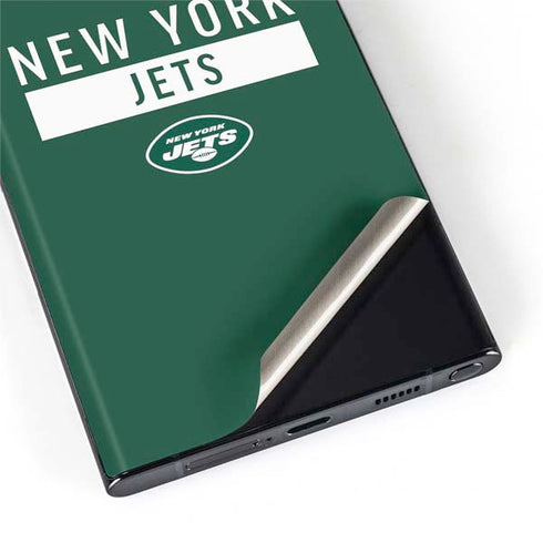 NFL New York Jets Green Performance Series Galaxy S22 Ultra Skin