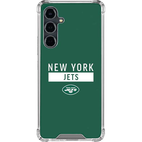 NFL New York Jets Green Performance Series Galaxy S23 FE Clear Case