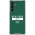 NFL New York Jets Green Performance Series Galaxy S23 FE Clear Case