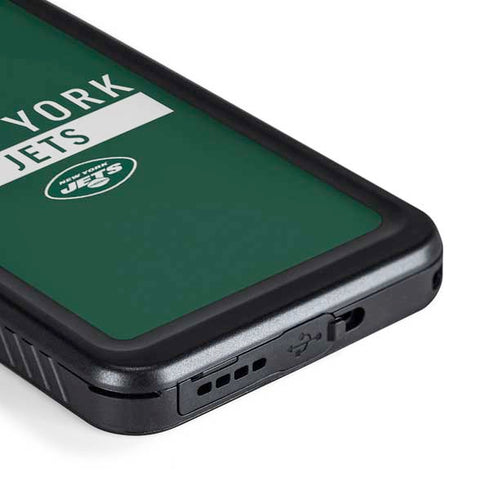 NFL New York Jets Green Performance Series Galaxy S23 Waterproof Case