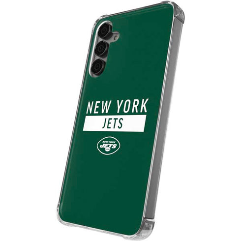NFL New York Jets Green Performance Series Galaxy S24 Plus Clear Case