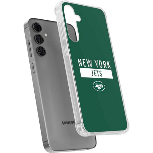 NFL New York Jets Green Performance Series Galaxy S24 Plus Clear Case