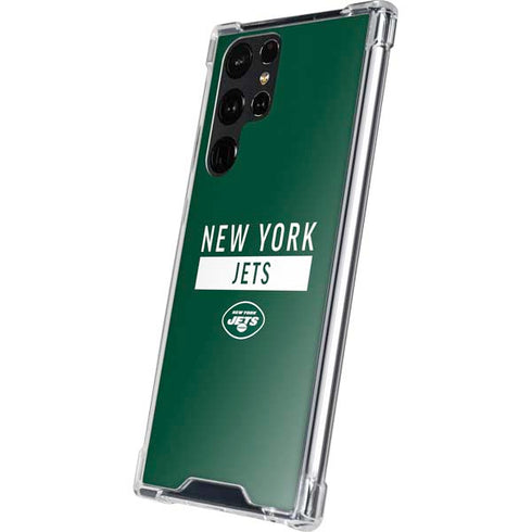 NFL New York Jets Green Performance Series Galaxy S24 Ultra Clear Case