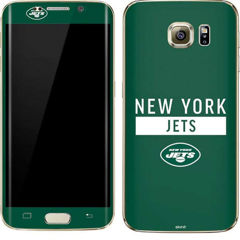 NFL New York Jets Green Performance Series Galaxy S7 Edge Skin