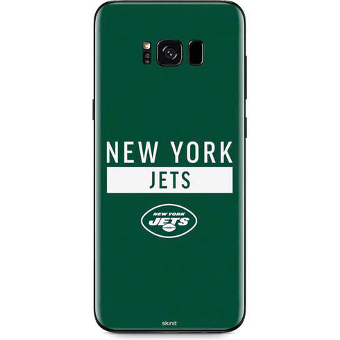 NFL New York Jets Green Performance Series Galaxy S8 Skin