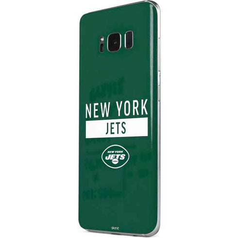 NFL New York Jets Green Performance Series Galaxy S8 Skin