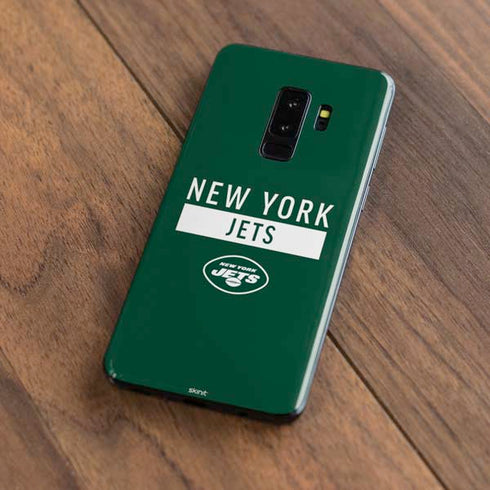 NFL New York Jets Green Performance Series Galaxy S9 Plus Skin