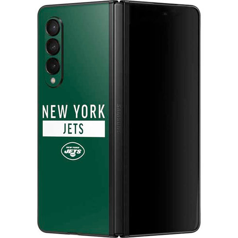 NFL New York Jets Green Performance Series Galaxy Z Fold3 5G Skin