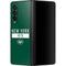 NFL New York Jets Green Performance Series Galaxy Z Fold3 5G Skin