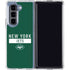 NFL New York Jets Green Performance Series Galaxy Z Fold5 5G Clear Case