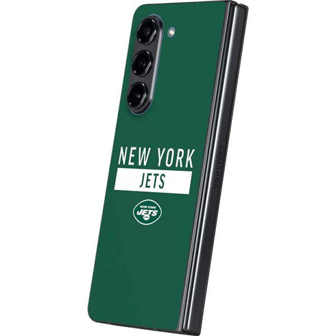 NFL New York Jets Green Performance Series Galaxy Z Fold5 5G Skin