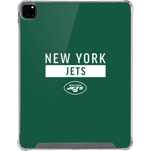 NFL New York Jets Green Performance Series iPad Pro 12.9in (2020) Clear Case
