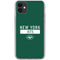 NFL New York Jets Green Performance Series iPhone 11 Clear Case